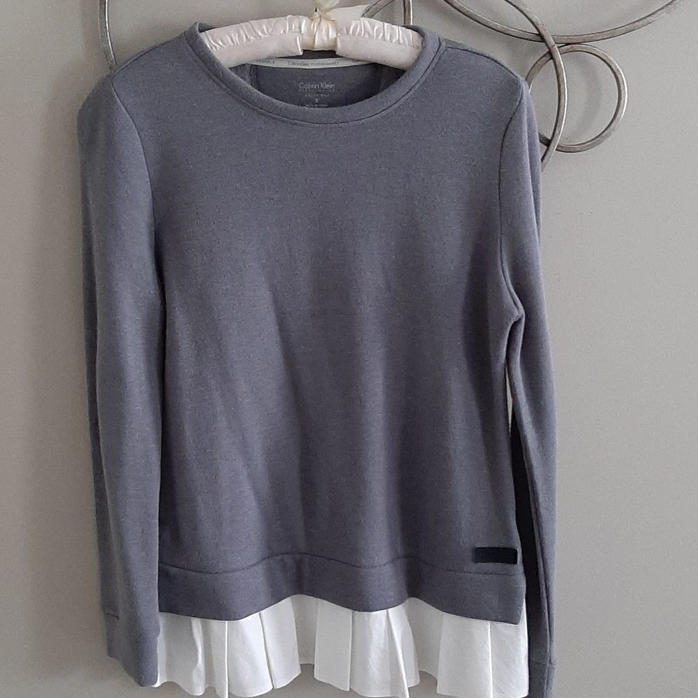 Calvin Klein Performance ruffle sweatshirt